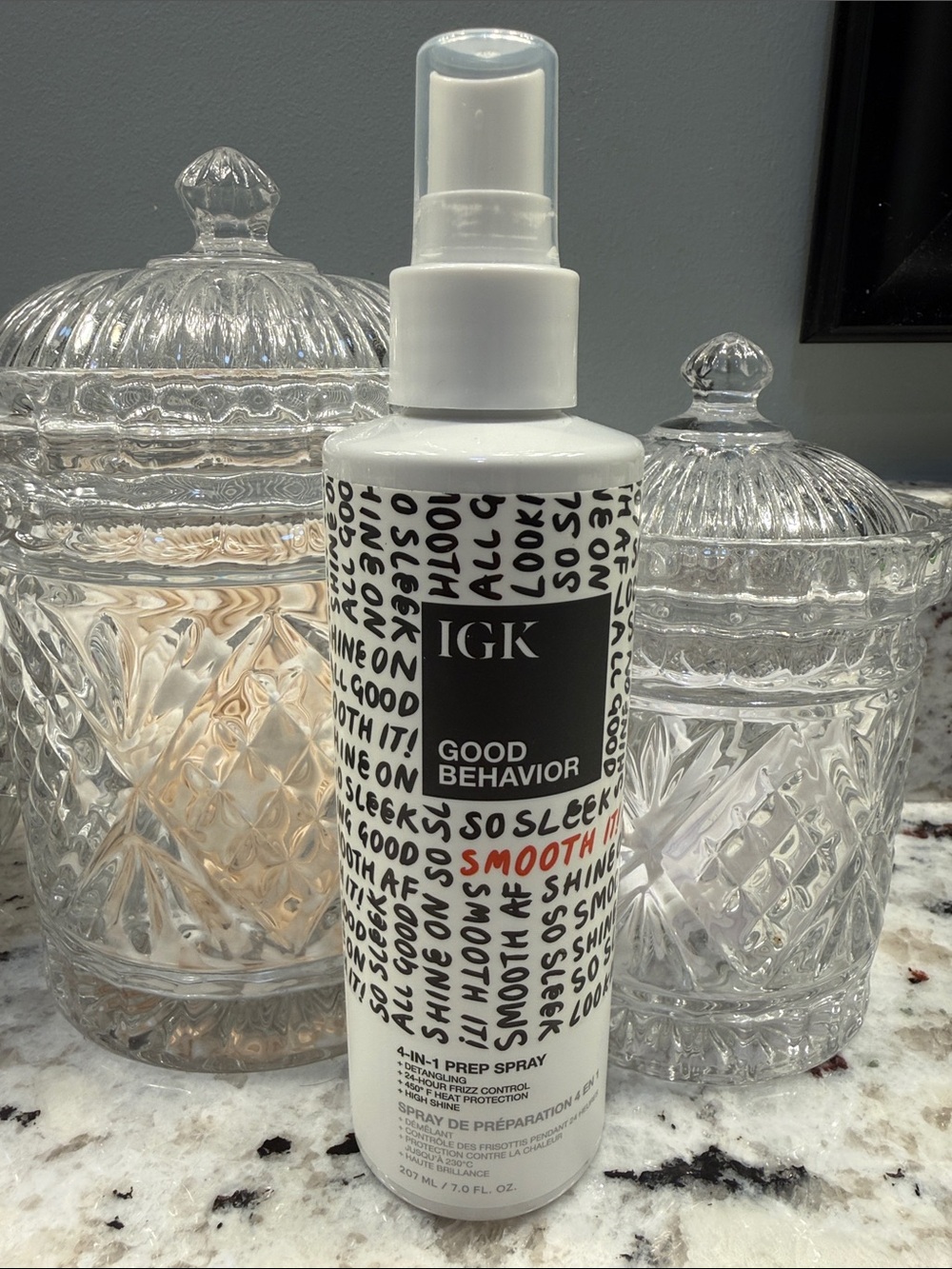 GOOD BEHAVIOR 4-in-1 Prep Detangling Blow Dry Spray Full Size 7 oz 207 ML - NEW